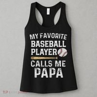 Baseball Papa Women's Tank Top thumb 3