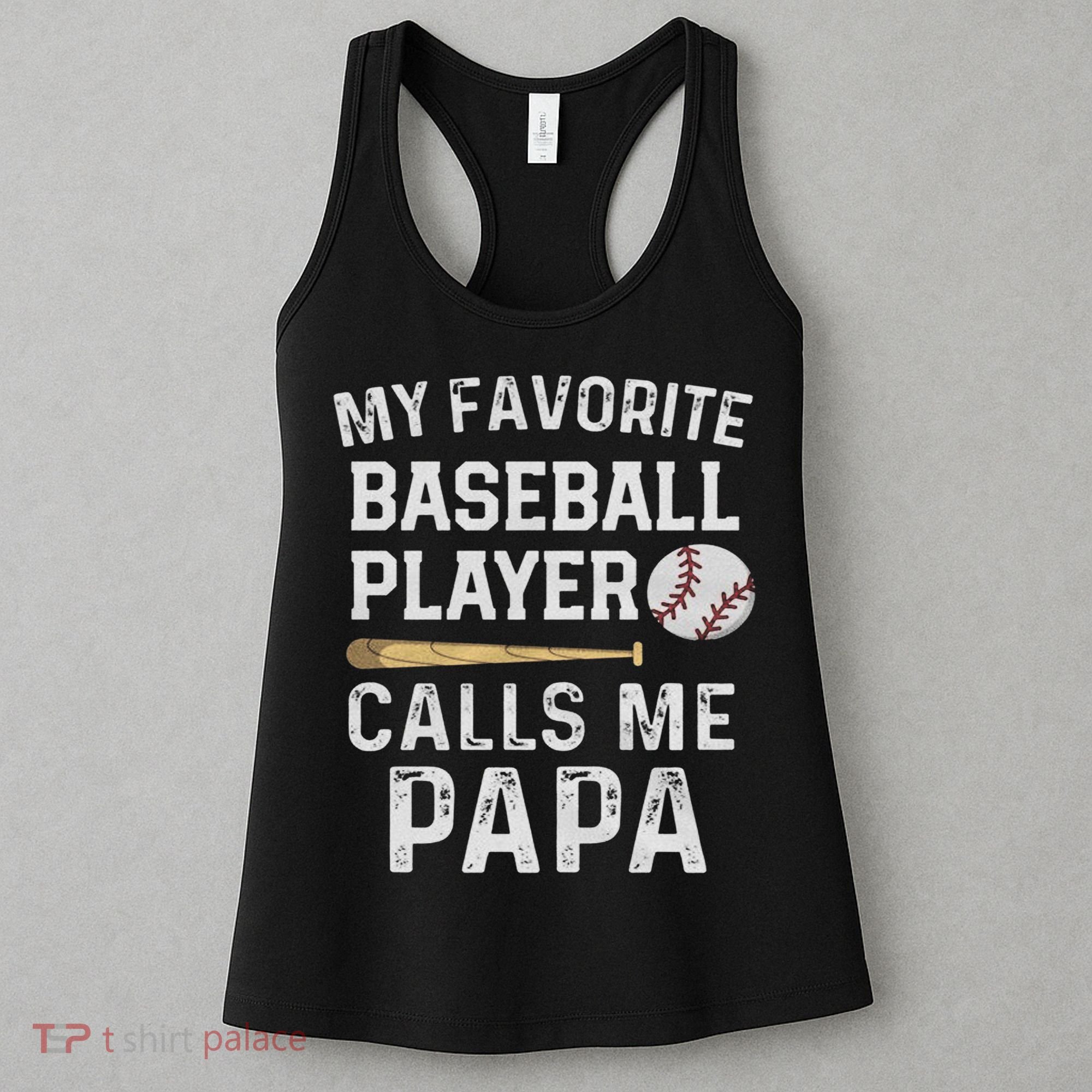 Baseball Papa Women's Tank Top