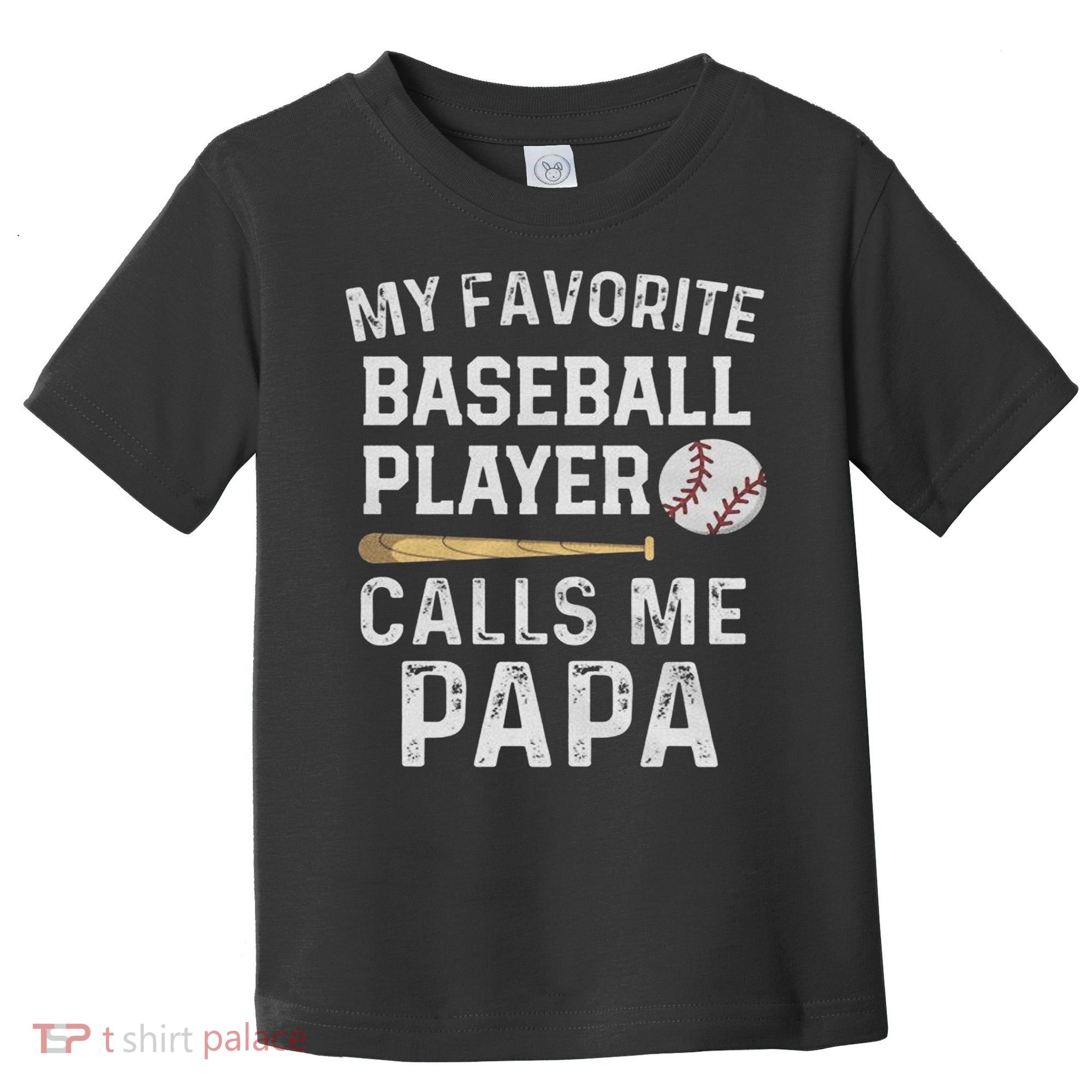 Baseball Papa Toddler T-Shirt