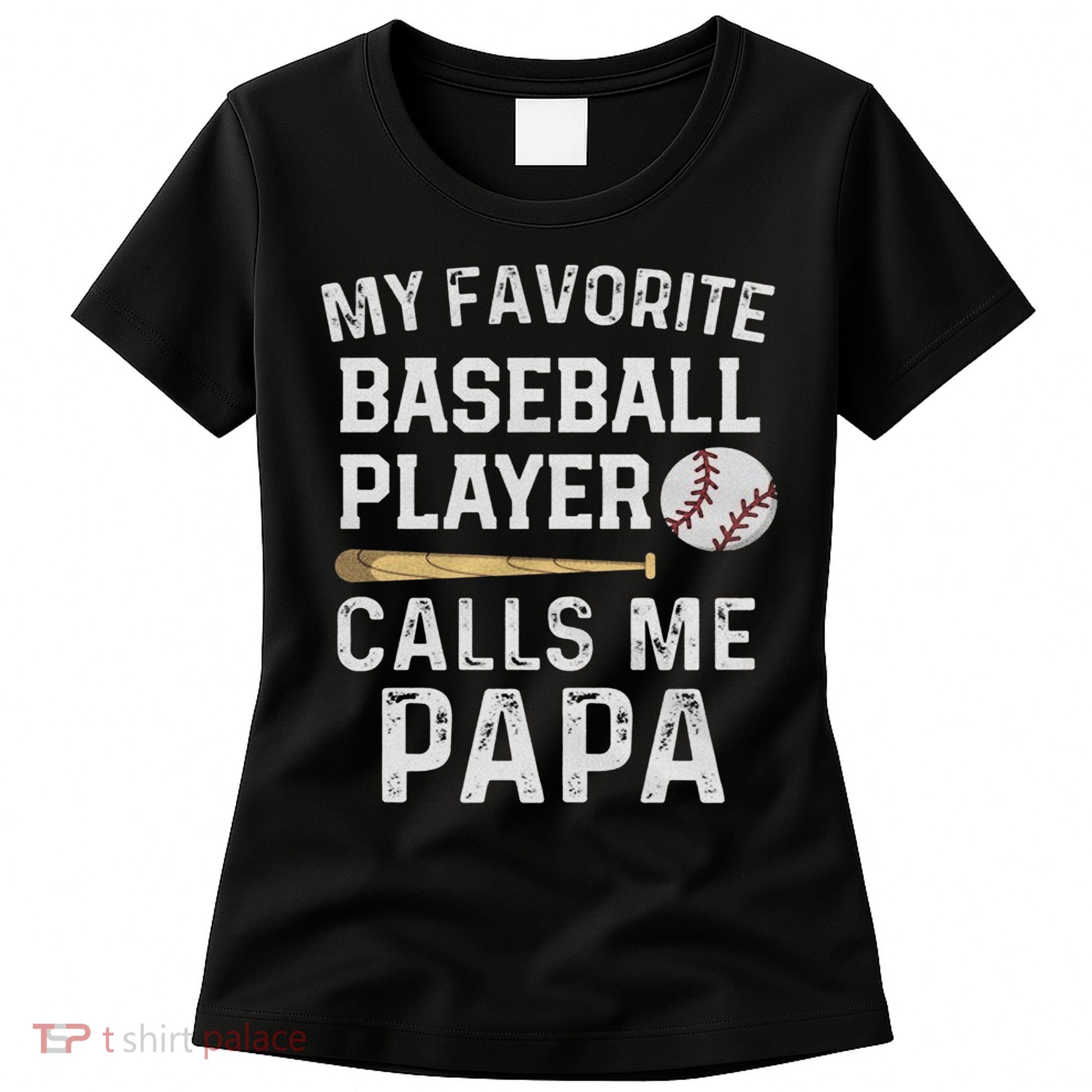 Baseball Papa Women's T-Shirt