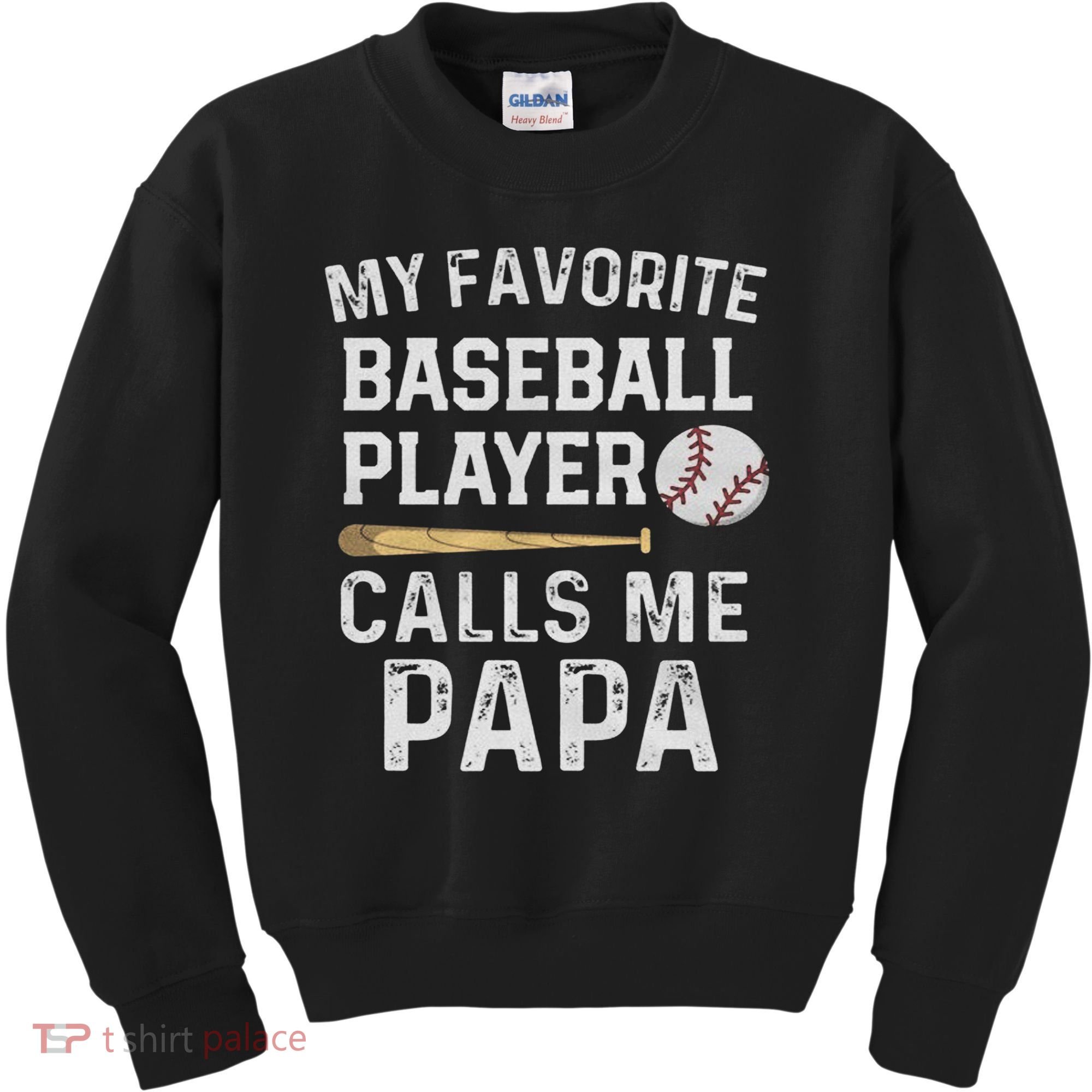 Baseball Papa Kids Sweatshirt