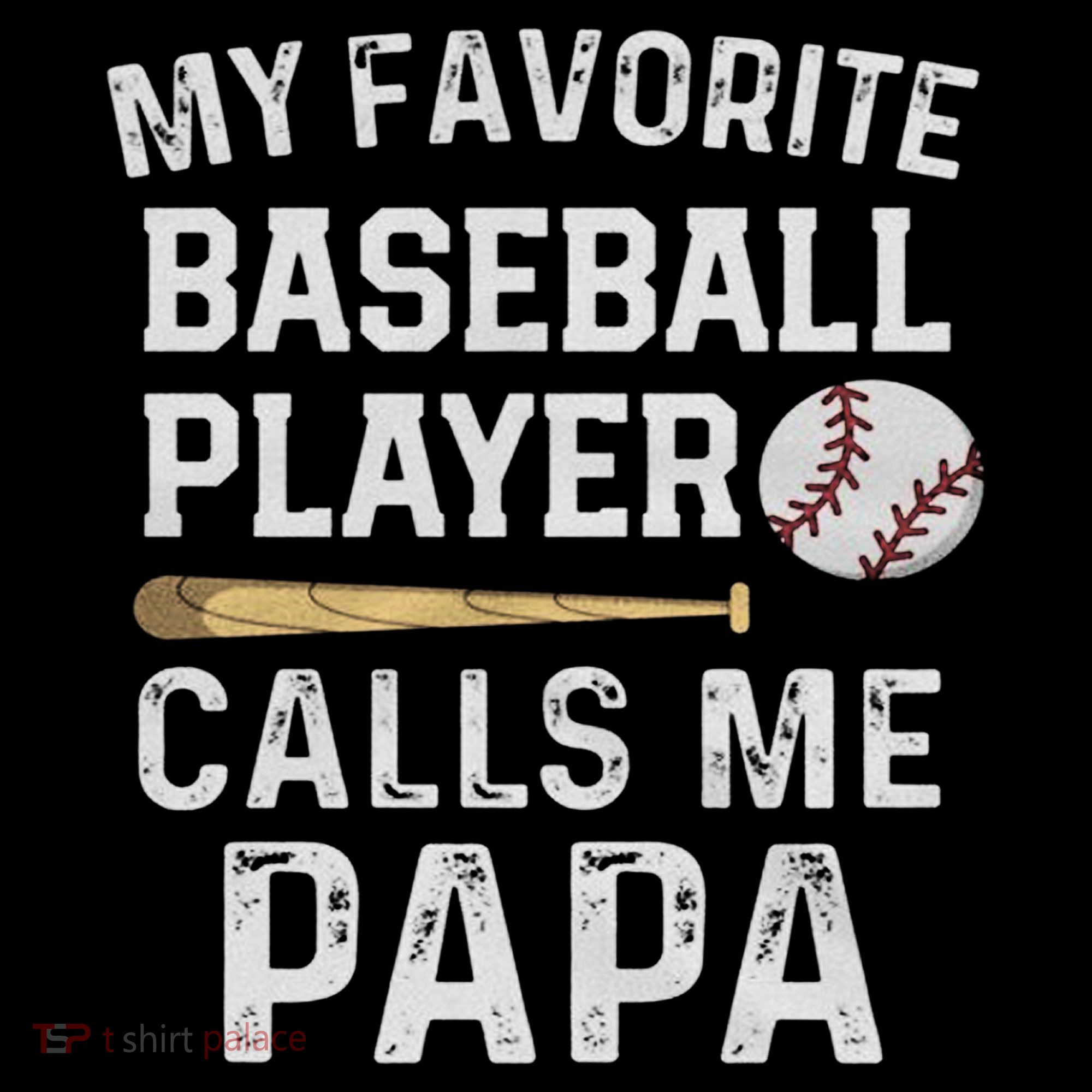 Baseball Papa Kids Hoodie