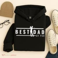 Best Papa By Par Father's Day Golf Gift Grandpa Hoodie thumb 4
