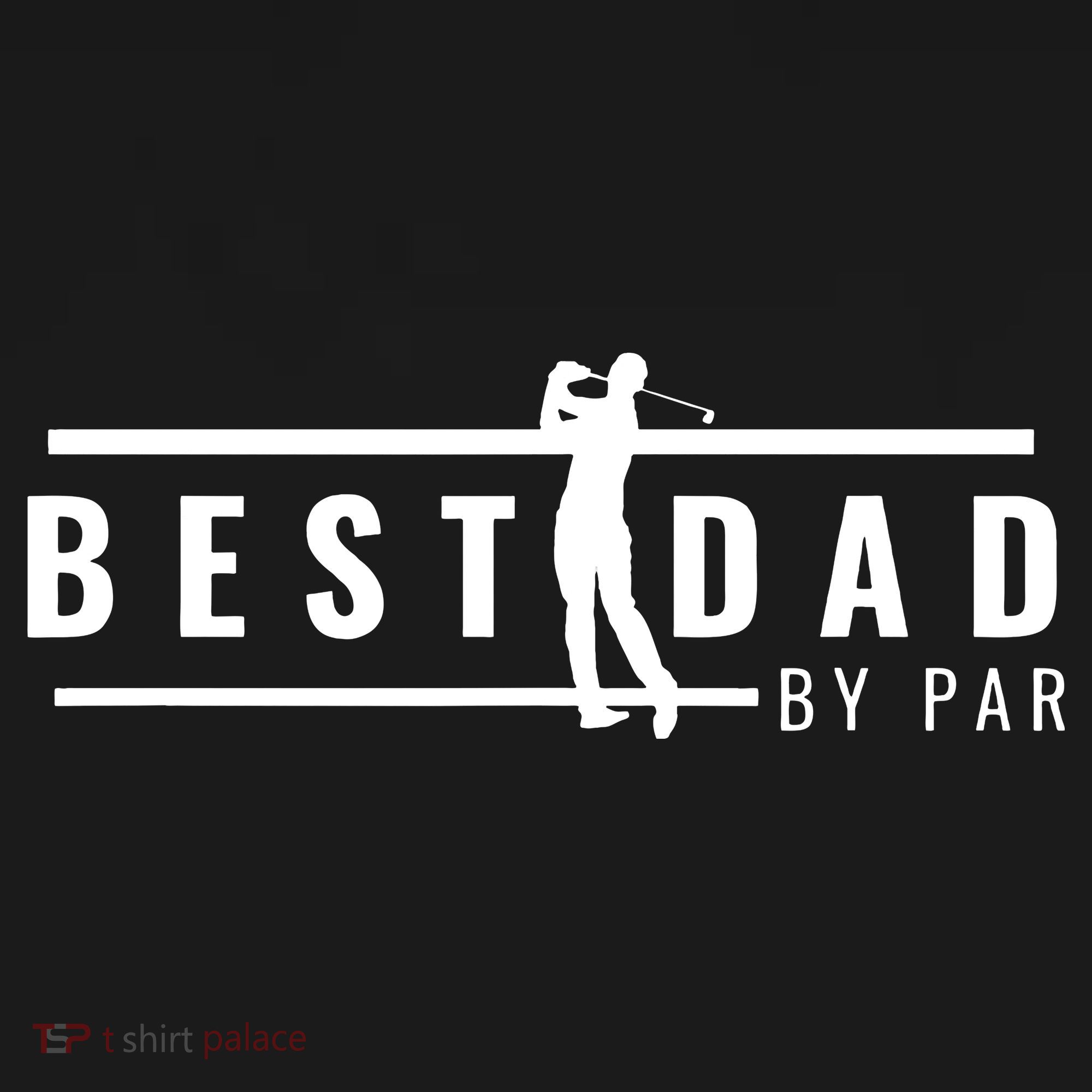 Best Papa By Par Father's Day Golf Gift Grandpa T-Shirt