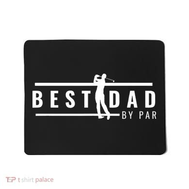 Best Papa By Par Father's Day Golf Gift Grandpa Mousepad