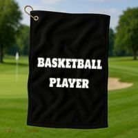 Basketball Player Golf Towel thumb 1