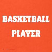 Basketball Player Button thumb 1