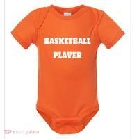 Basketball Player Baby Bodysuit thumb 0
