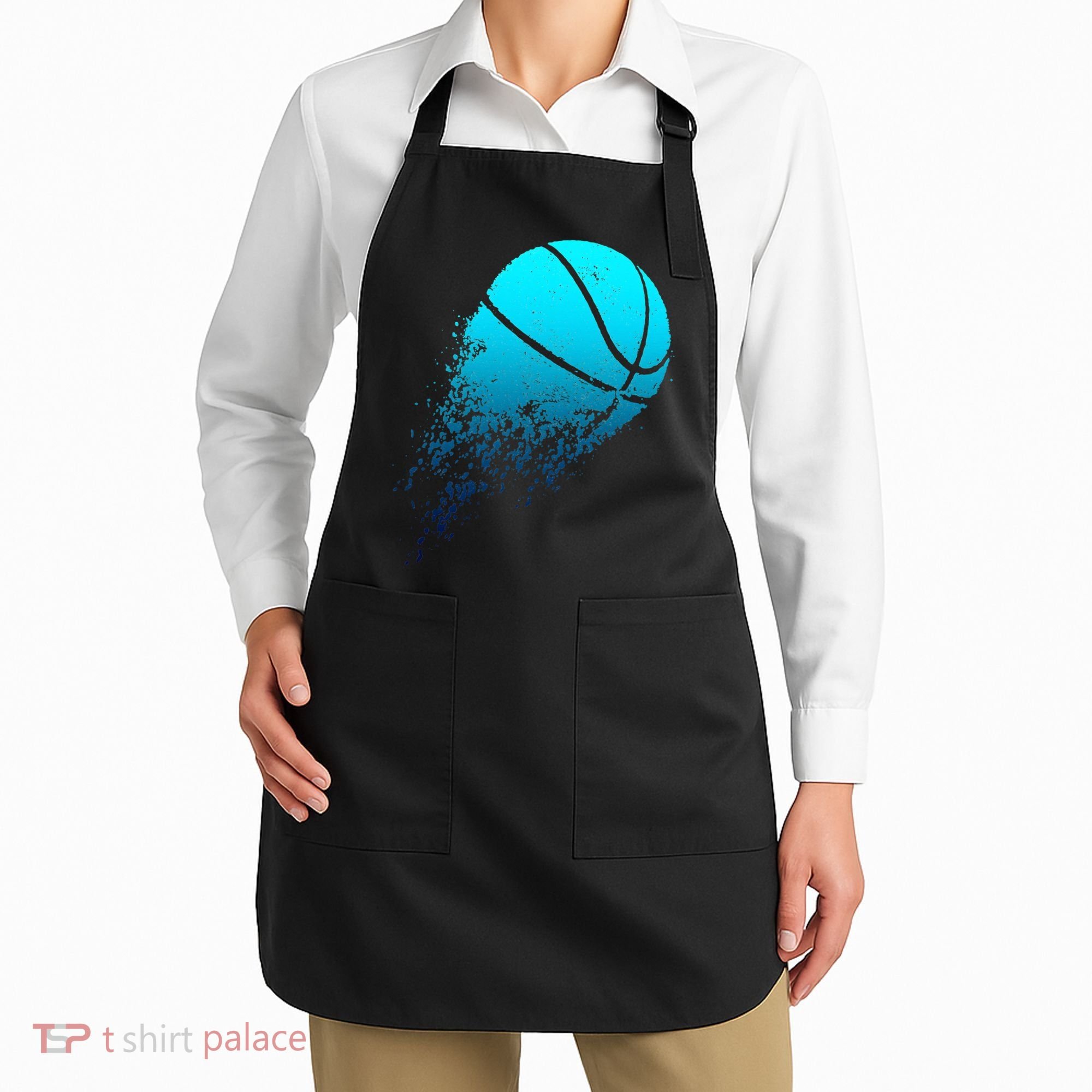 Basketball Player Bball Coach Fan Baller Sports Apron