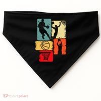 Basketball Player Boys USA-Made Doggie Bandana thumb 0