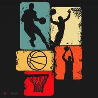 Basketball Player Boys Apron thumb 3