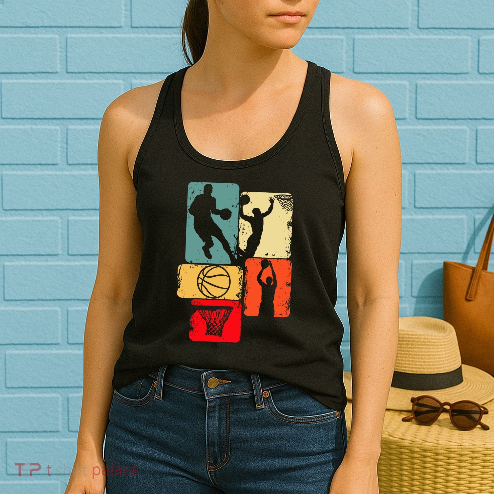 Basketball Player Boys Women's Tank Top