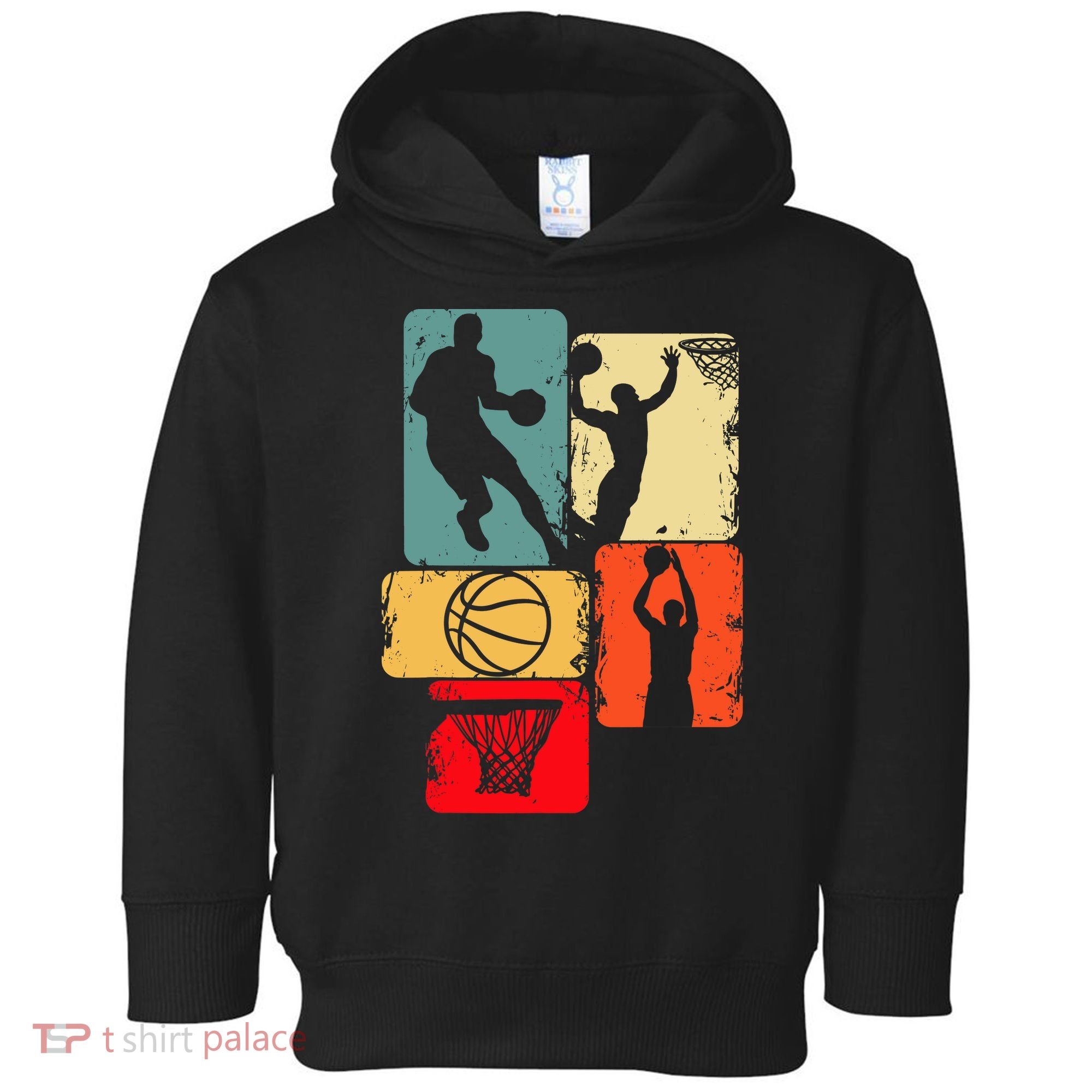 Basketball Player Boys Toddler Hoodie