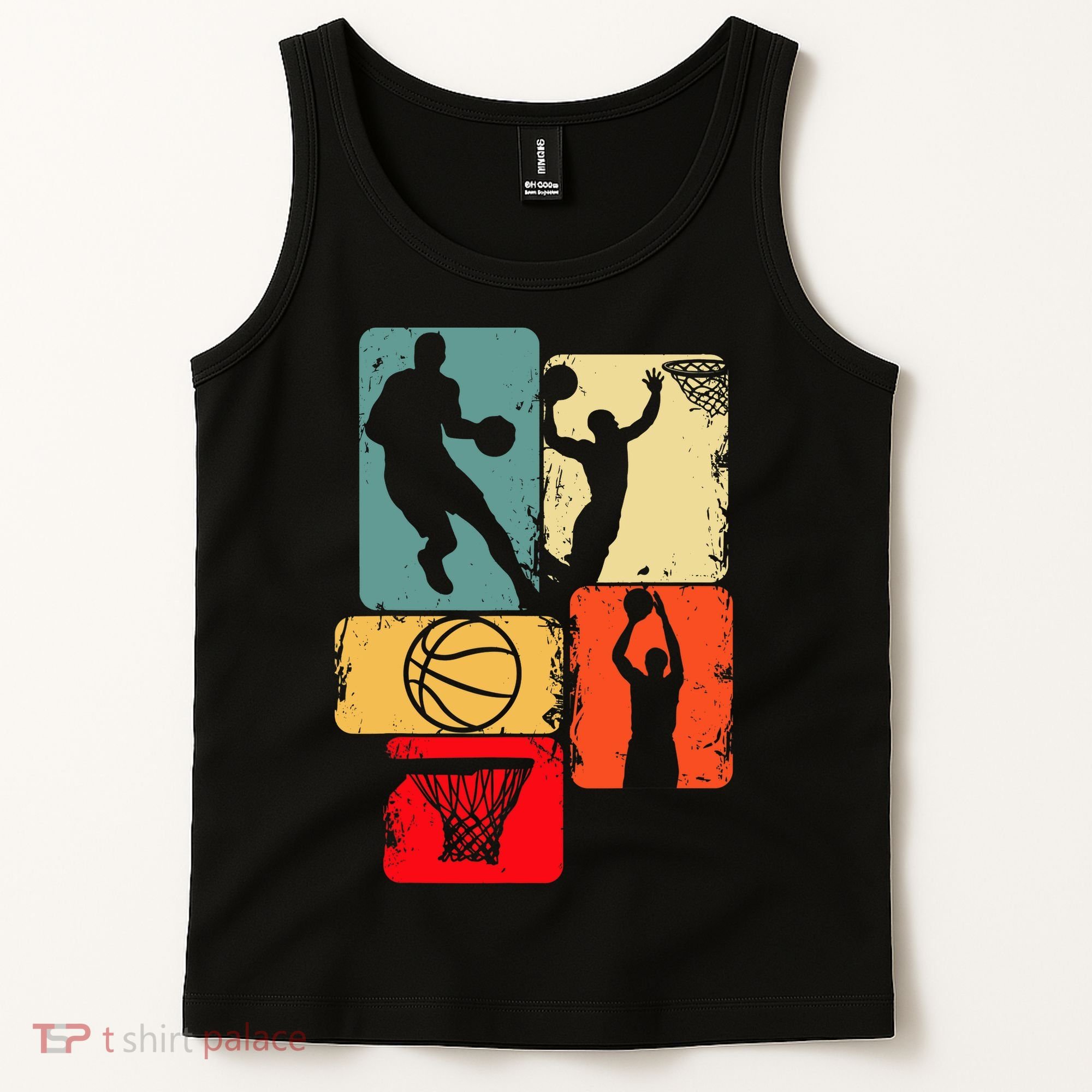 Basketball Player Boys Tank Top