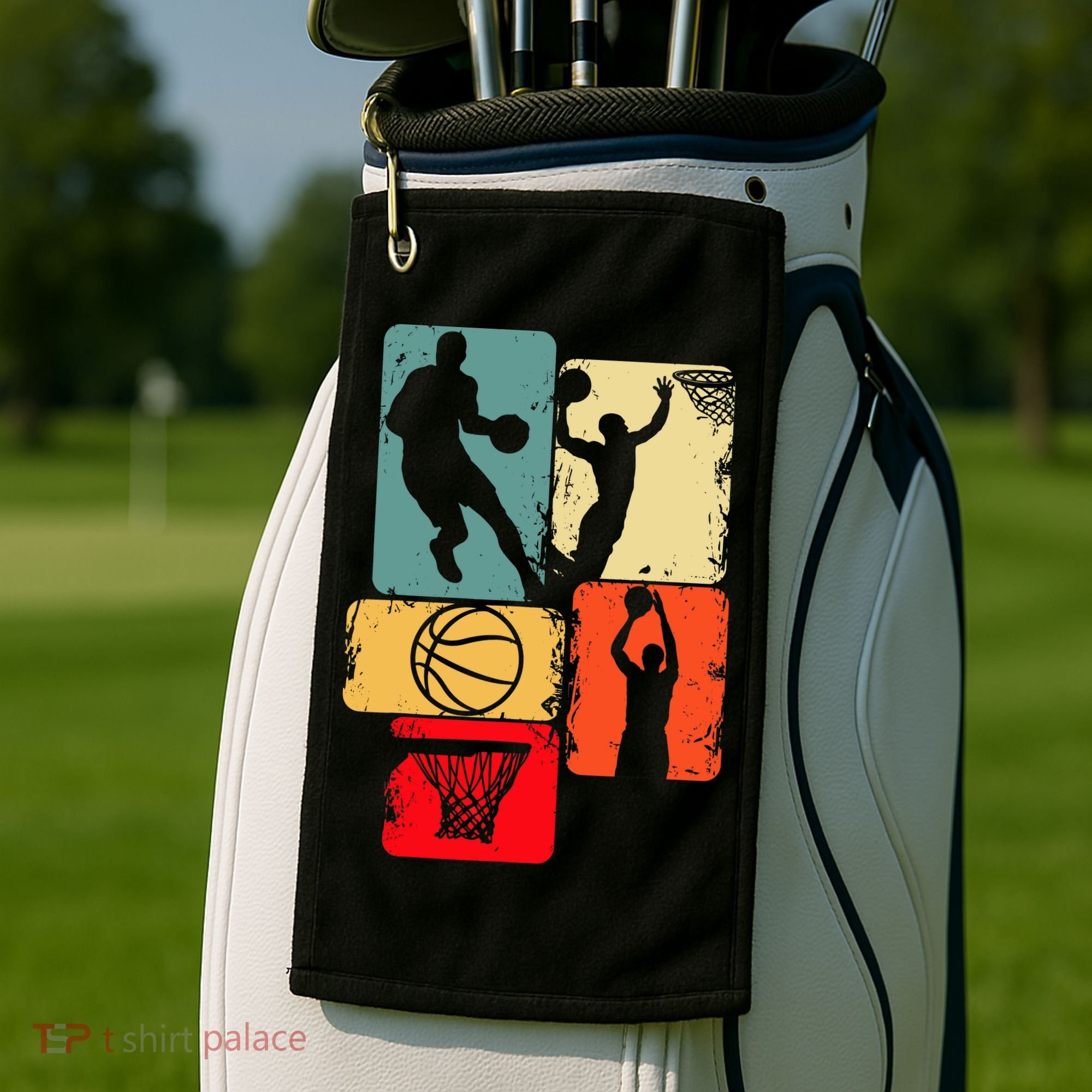 Basketball Player Boys Golf Towel