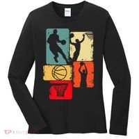 Basketball Player Boys Women's Long Sleeve Shirt thumb 0