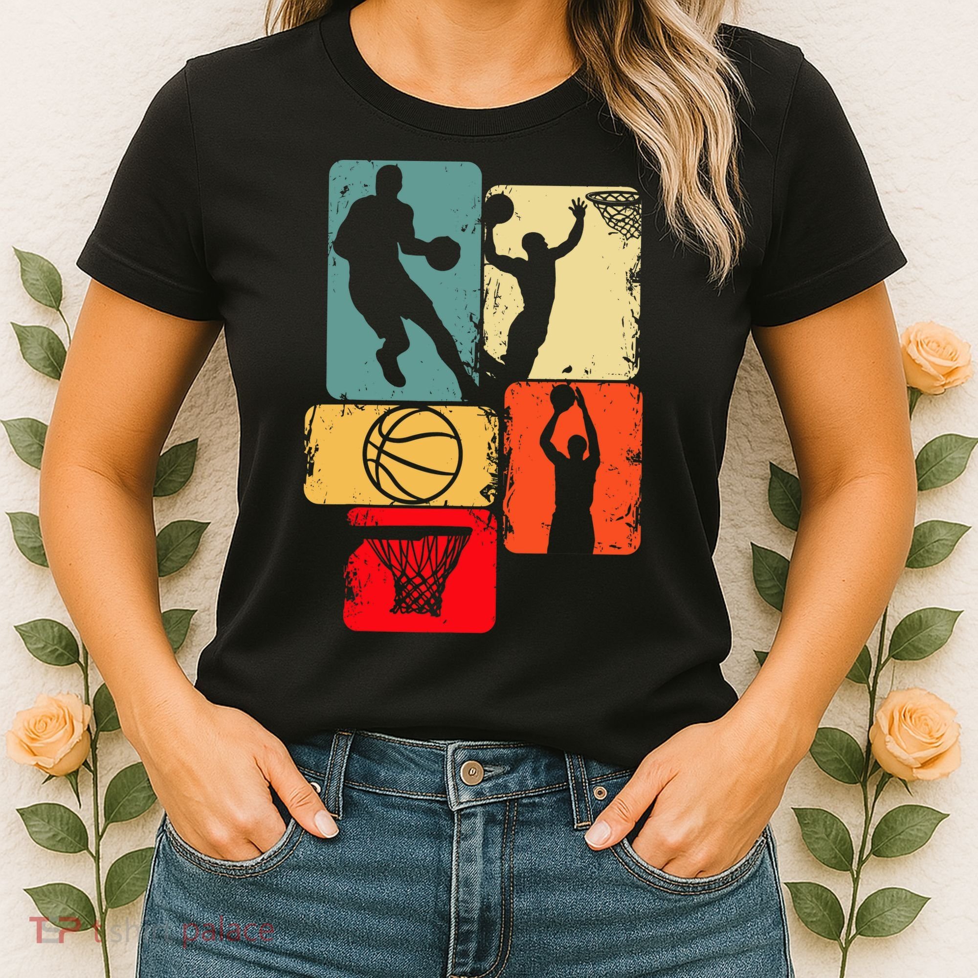 Basketball Player Boys Women's T-Shirt