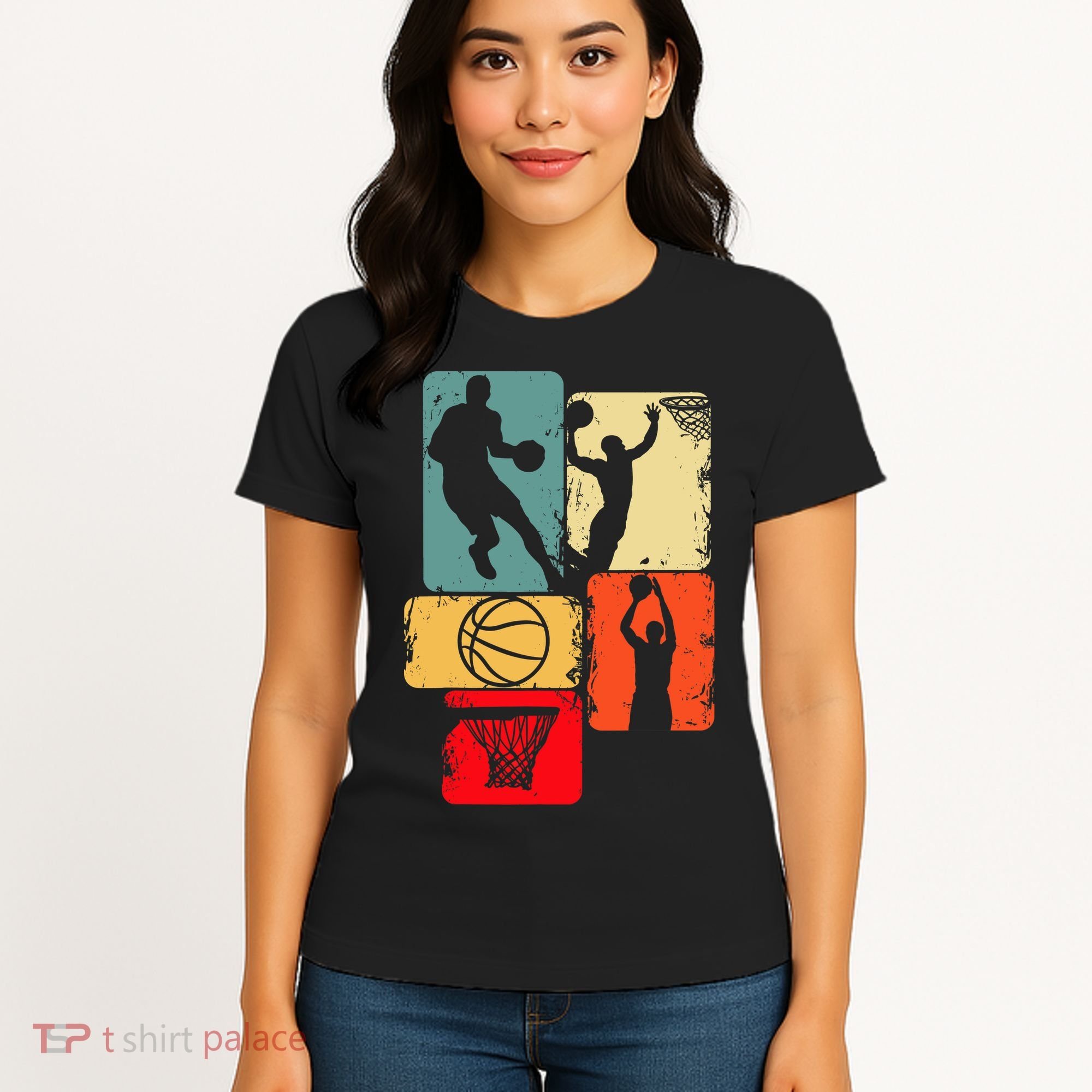 Basketball Player Boys Women's T-Shirt