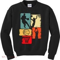 Basketball Player Boys Kids Sweatshirt thumb 0