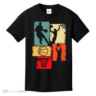 Basketball Player Boys Kids T-Shirt