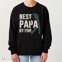 Best Papa By Par For Golfer Dad And FatherS Day Gift Women's Sweatshirt thumb 0