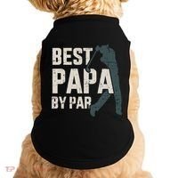 Best Papa By Par For Golfer Dad And FatherS Day Gift Doggie Tank thumb 0