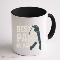 Best Papa By Par For Golfer Dad And FatherS Day Gift Coffee Mug thumb 1