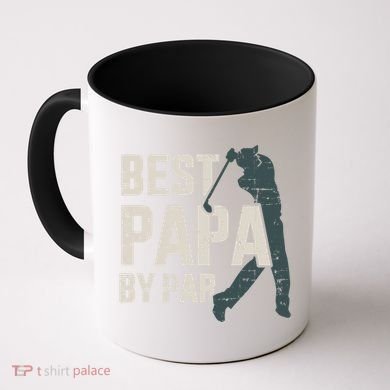 Best Papa By Par For Golfer Dad And FatherS Day Gift Coffee Mug