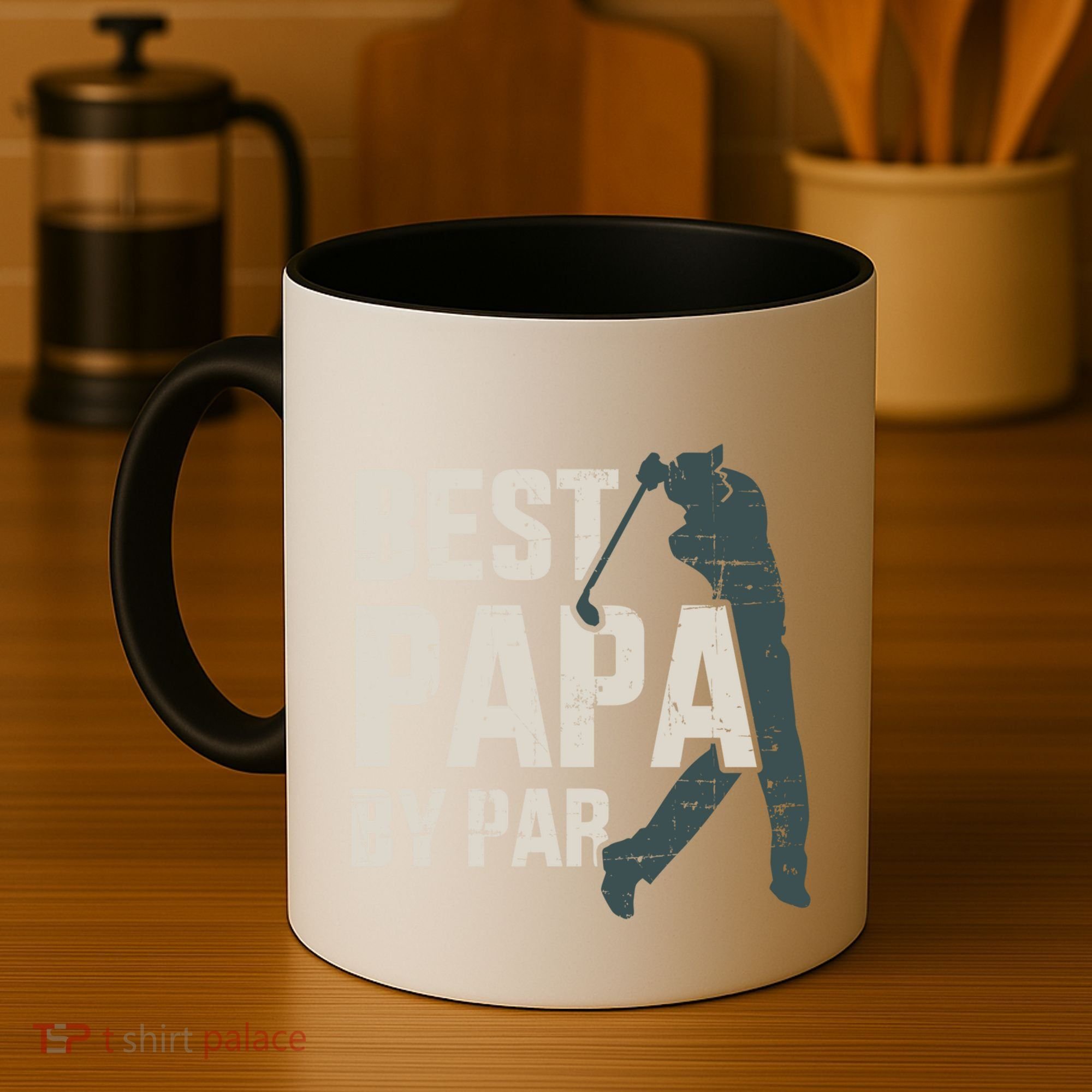 Best Papa By Par For Golfer Dad And FatherS Day Gift Coffee Mug
