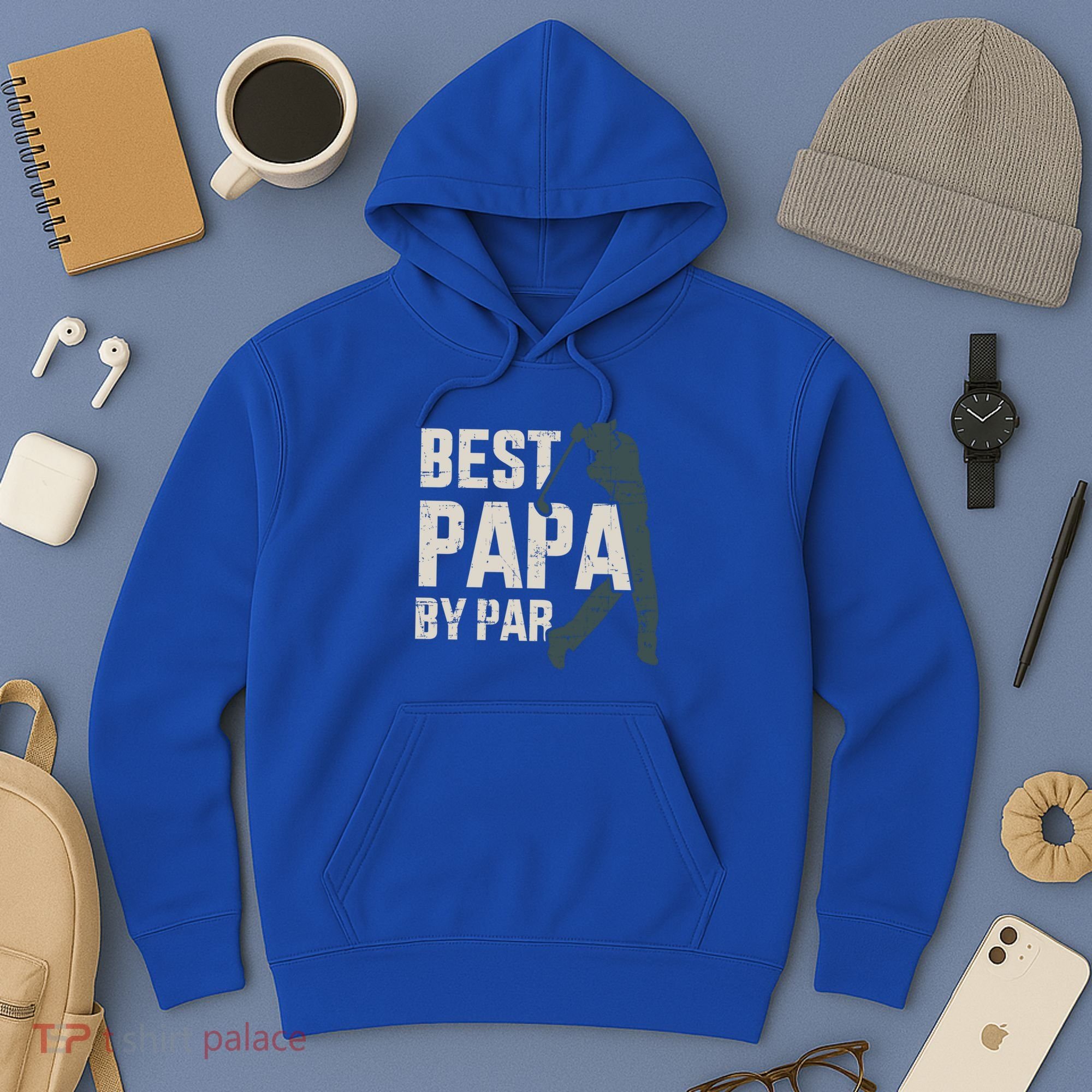 Best Papa By Par For Golfer Dad And FatherS Day Gift Hoodie