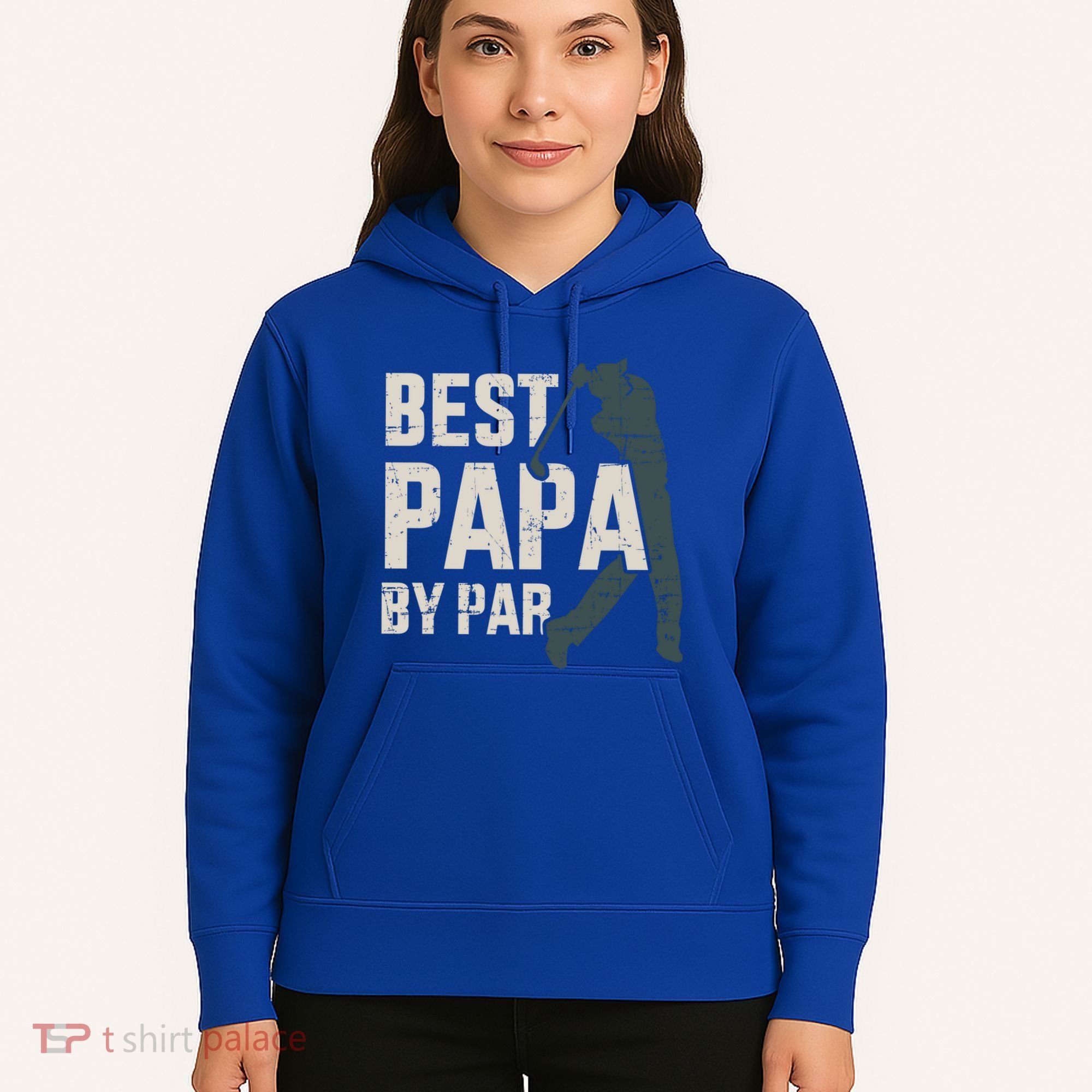 Best Papa By Par For Golfer Dad And FatherS Day Gift Hoodie