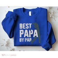 Best Papa By Par For Golfer Dad And FatherS Day Gift Sweatshirt thumb 2