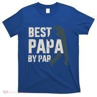 Best Papa By Par For Golfer Dad And FatherS Day Gift T-Shirt thumb 0