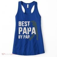 Best Papa By Par For Golfer Dad And FatherS Day Gift Women's Tank Top thumb 0