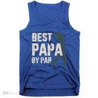 Best Papa By Par For Golfer Dad And FatherS Day Gift Tank Top thumb 0