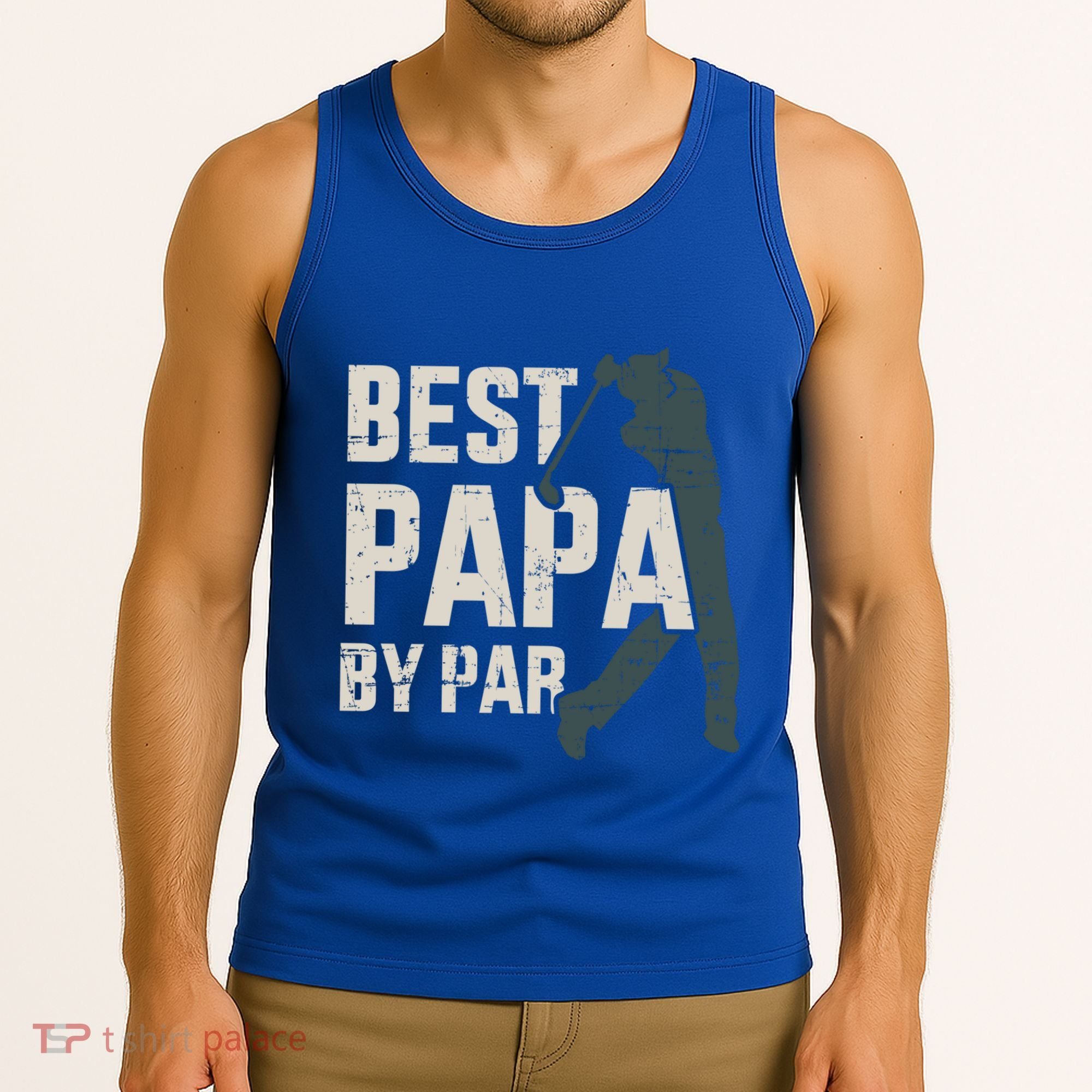 Best Papa By Par For Golfer Dad And FatherS Day Gift Tank Top