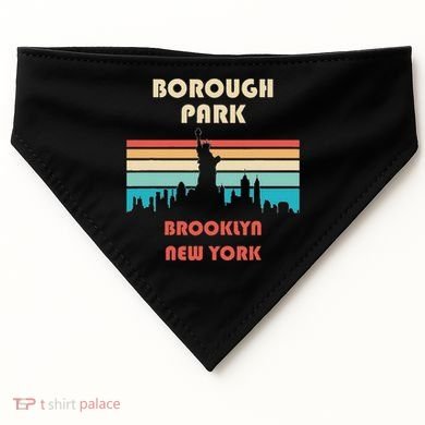 Borough Park Brooklyn New York USA-Made Doggie Bandana