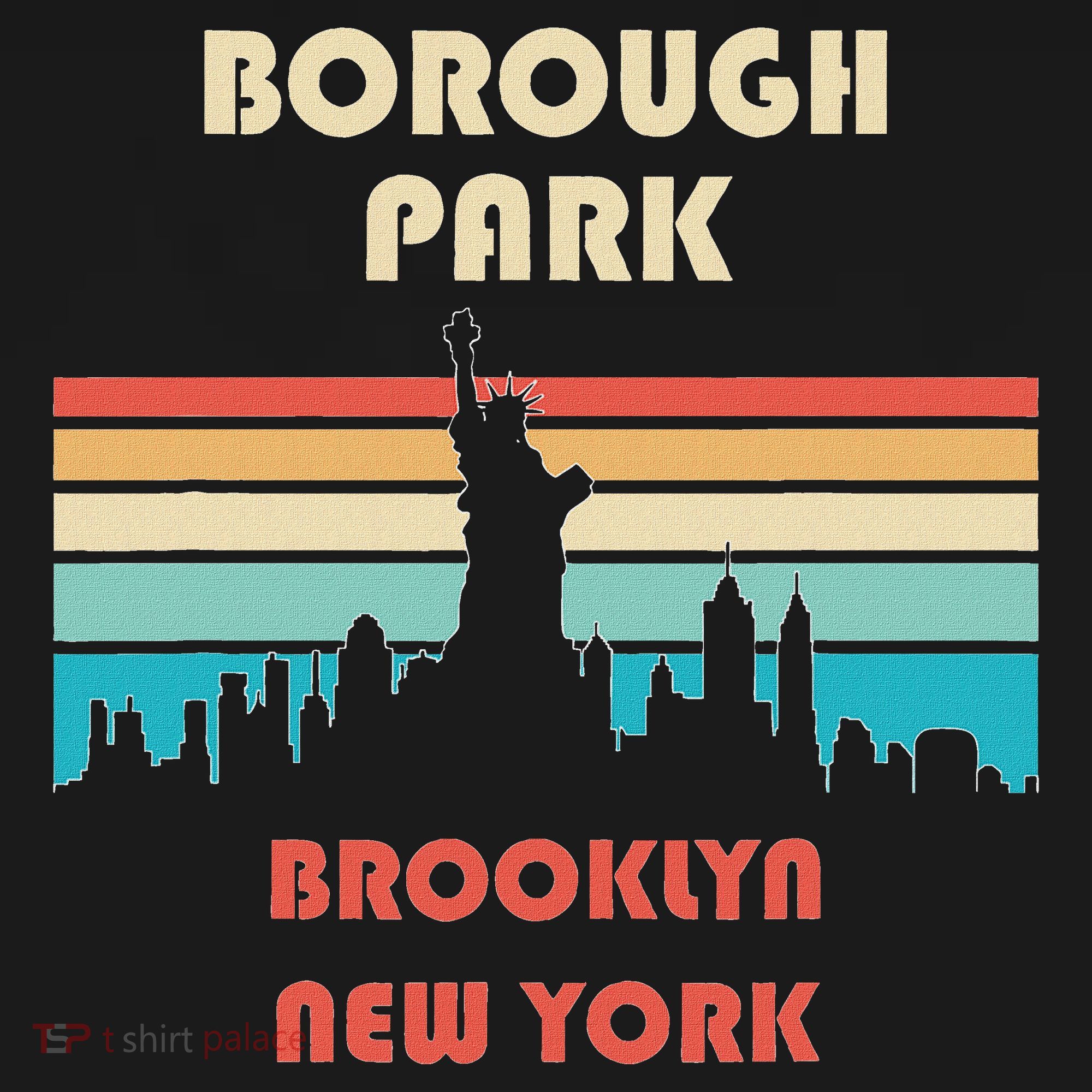 Borough Park Brooklyn New York Ornament