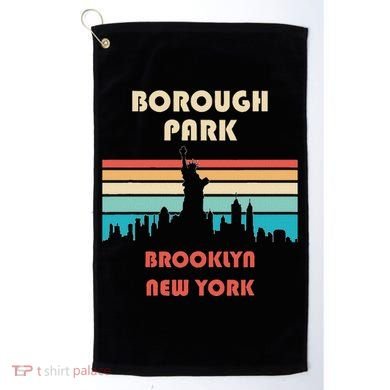 Borough Park Brooklyn New York Golf Towel