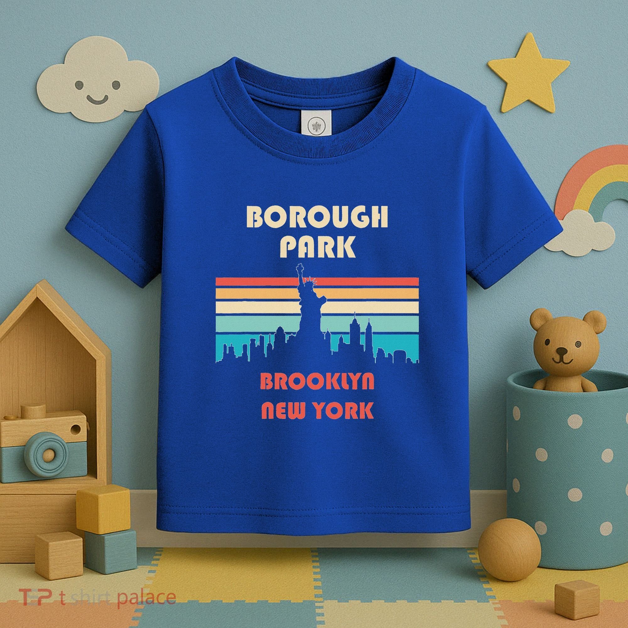 Borough Park Brooklyn New York Toddler T-Shirt