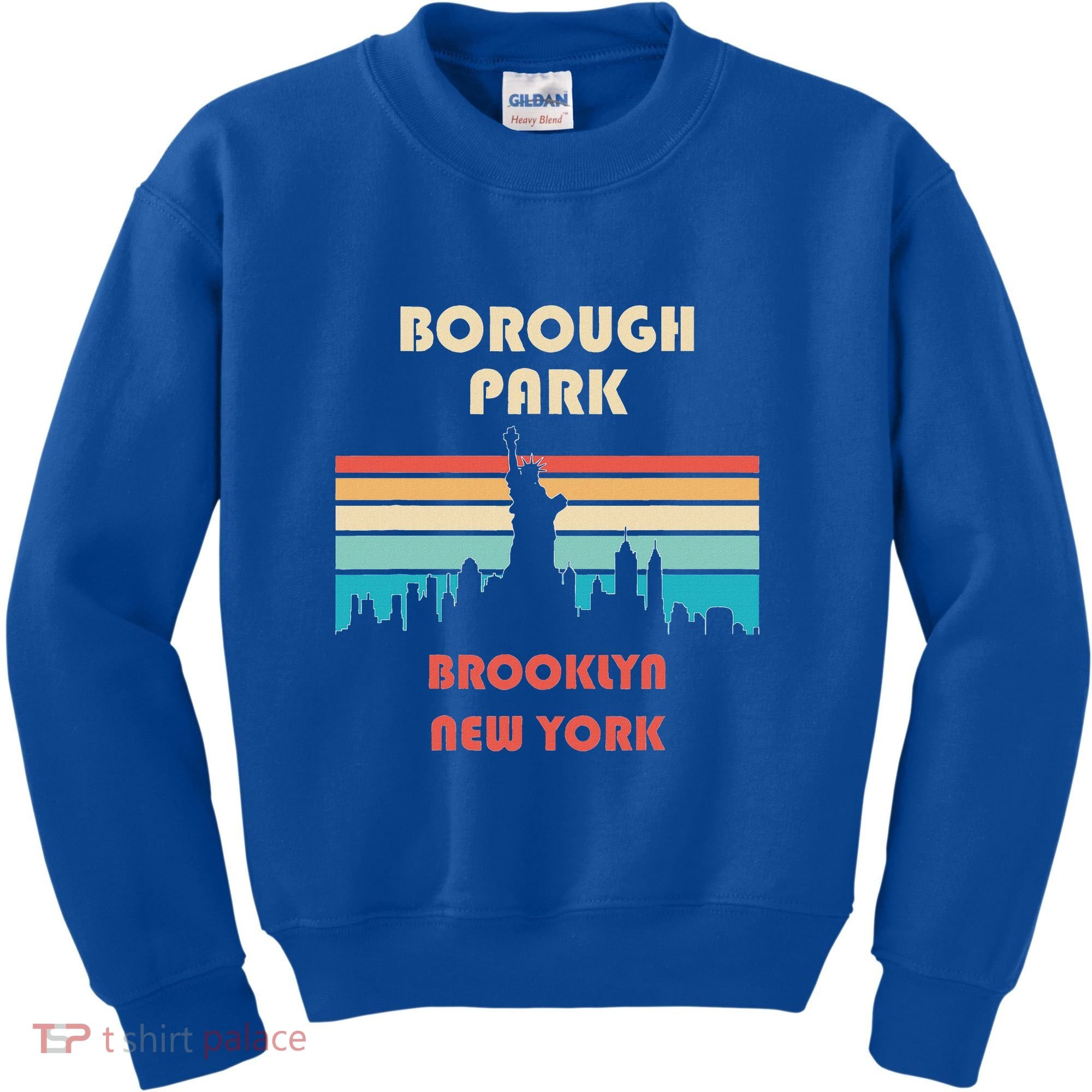 Borough Park Brooklyn New York Kids Sweatshirt