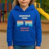 Borough Park Brooklyn New York Kids Hoodie thumb 3