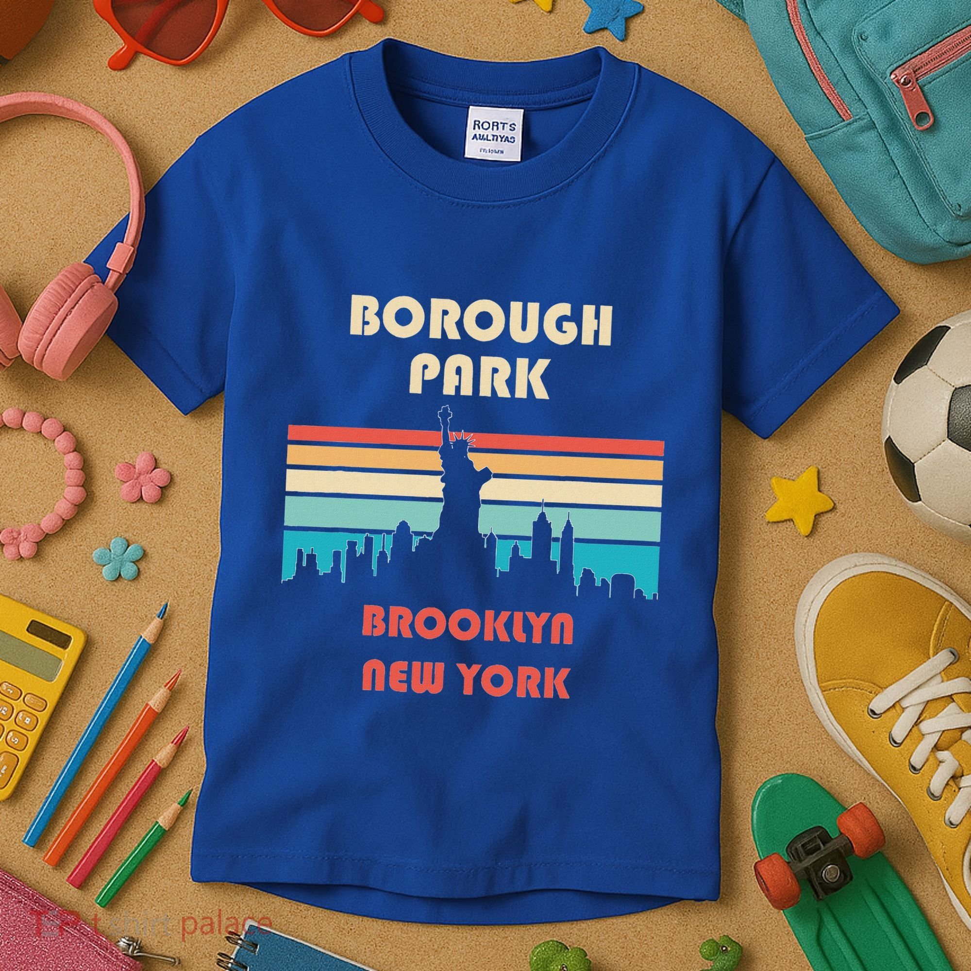 Borough Park Brooklyn New York Kids T-Shirt