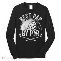 Best Pap By Par Golf Lover Sports Gift Golf Golfer Long Sleeve Shirt thumb 0