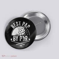 Best Pap By Par Golf Lover Sports Gift Golf Golfer Button thumb 0