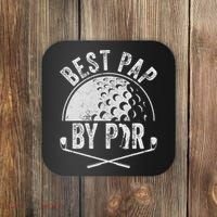 Best Pap By Par Golf Lover Sports Gift Golf Golfer Coaster thumb 0