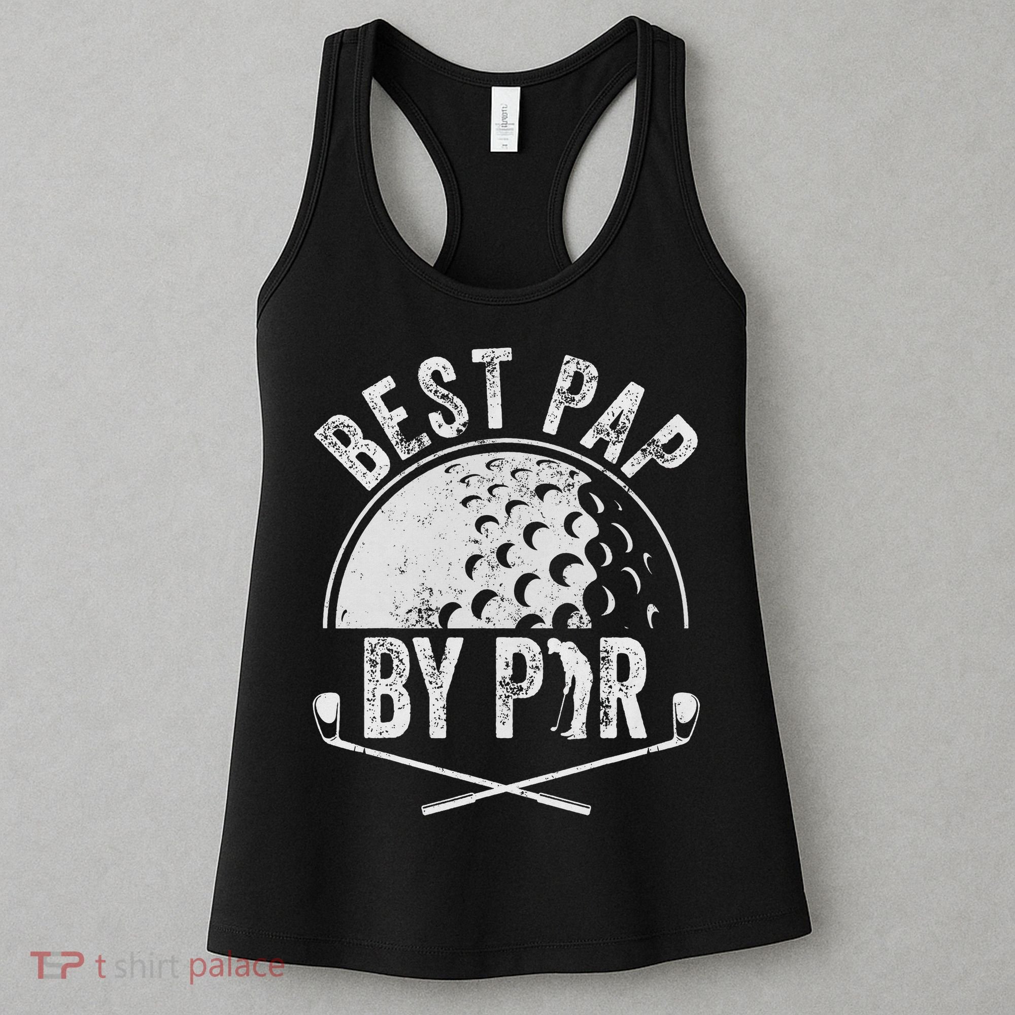 Best Pap By Par Golf Lover Sports Gift Golf Golfer Women's Tank Top