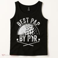 Best Pap By Par Golf Lover Sports Gift Golf Golfer Tank Top thumb 2