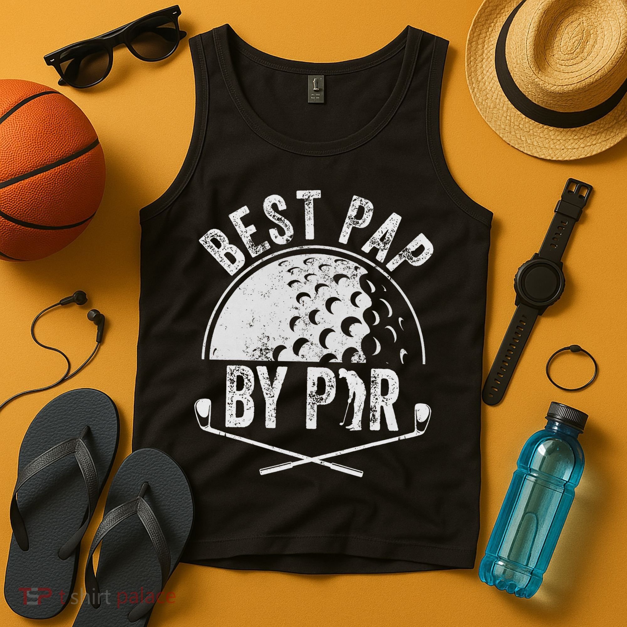 Best Pap By Par Golf Lover Sports Gift Golf Golfer Tank Top