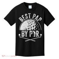 Best Pap By Par Golf Lover Sports Gift Golf Golfer Kids T-Shirt thumb 0